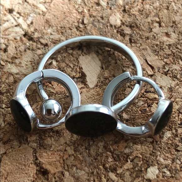 Jewelry 925 Sterling Silver Ring Earrings Set Poshmark